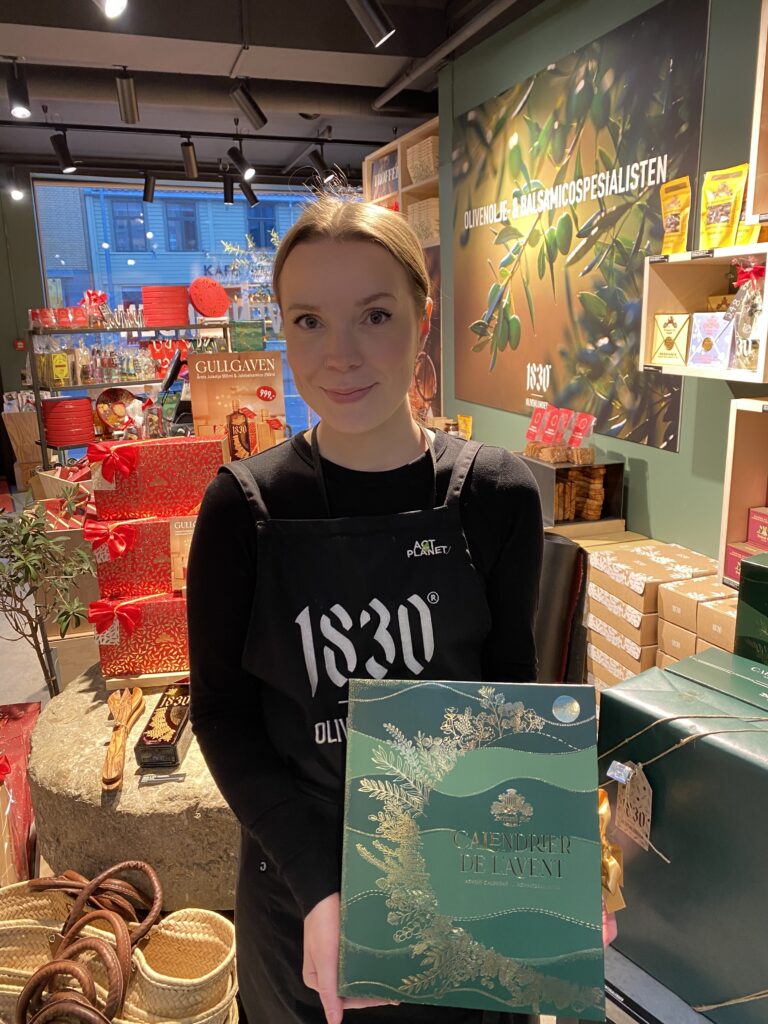 Smaken av jul med adventskalender fra Olivenlunden